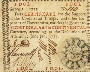 pS800 from United States: 7 Dollars from 1777
