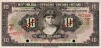 p103s from Brazil: 10 Mil Reis from 1926