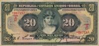 Gallery image for Brazil p104a: 20 Mil Reis from 1926