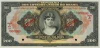 p107s from Brazil: 200 Mil Reis from 1926