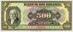 Gallery image for Brazil p122Ap: 500 Mil Reis