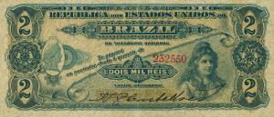 Gallery image for Brazil p12a: 2 Mil Reis