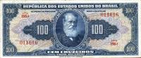 Gallery image for Brazil p138a: 100 Cruzeiros from 1943