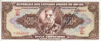Gallery image for Brazil p144a: 20 Cruzeiros from 1950