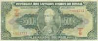 Gallery image for Brazil p148a: 500 Cruzeiros from 1949