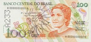 Gallery image for Brazil p228s: 100 Cruzeiros