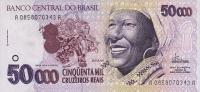 Gallery image for Brazil p242: 50000 Cruzeiro Real