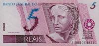 p244Af from Brazil: 5 Reais from 1997