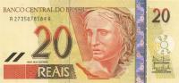 Gallery image for Brazil p250b: 20 Reais