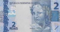 Gallery image for Brazil p252a: 2 Reais from 2010
