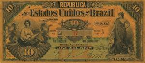 p30s from Brazil: 10 Mil Reis from 1892