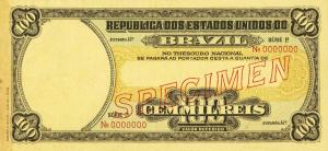 p67s from Brazil: 100 Mil Reis from 1915