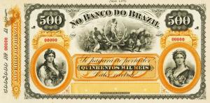 pS256p from Brazil: 500 Mil Reis from 1860