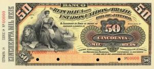 Gallery image for Brazil pS643p: 50 Mil Reis