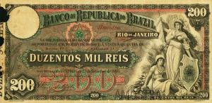 Gallery image for Brazil pS679s: 200 Mil Reis