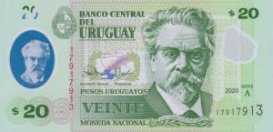 Gallery image for Uruguay p101: 20 Pesos Uruguayos