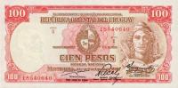 p39c from Uruguay: 100 Pesos from 1939