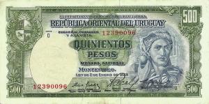 Gallery image for Uruguay p44b: 500 Pesos