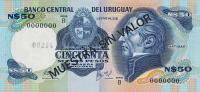p61s from Uruguay: 50 Nuevos Pesos from 1978