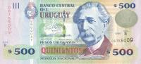 Gallery image for Uruguay p82: 500 Pesos Uruguayos
