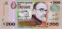 Gallery image for Uruguay p89a: 200 Pesos Uruguayos