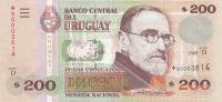 Gallery image for Uruguay p89b: 200 Pesos Uruguayos