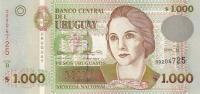 Gallery image for Uruguay p91a: 1000 Pesos Uruguayos