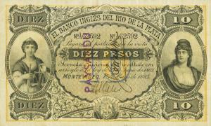 Gallery image for Uruguay pS191b: 10 Pesos