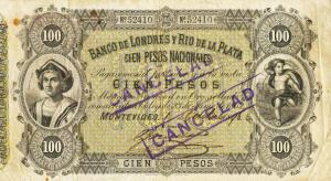Gallery image for Uruguay pS245a: 100 Pesos