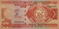 p5c from Vanuatu: 500 Vatu from 1993