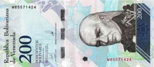 Gallery image for Venezuela p107b: 200 Bolivar