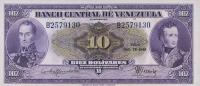 p31a from Venezuela: 10 Bolivares from 1945