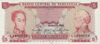 Gallery image for Venezuela p50d: 5 Bolivares