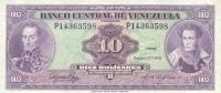 p51e from Venezuela: 10 Bolivares from 1976