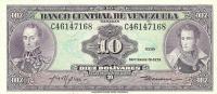 p51g from Venezuela: 10 Bolivares from 1979