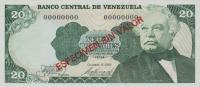 Gallery image for Venezuela p63s: 20 Bolivares