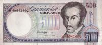 Gallery image for Venezuela p67e: 500 Bolivares