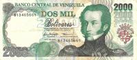 p77a from Venezuela: 2000 Bolivares from 1997