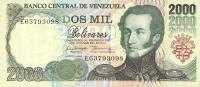 Gallery image for Venezuela p77b: 2000 Bolivares