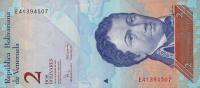 Gallery image for Venezuela p88c: 2 Bolivares
