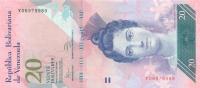 Gallery image for Venezuela p91g: 20 Bolivares