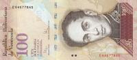 Gallery image for Venezuela p93c: 100 Bolivares