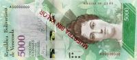 Gallery image for Venezuela p97s: 5000 Bolivares