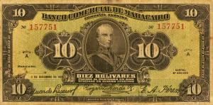 Gallery image for Venezuela pS173a: 10 Bolivares