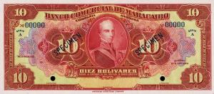 Gallery image for Venezuela pS181s: 10 Bolivares
