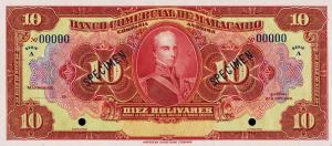 Gallery image for Venezuela pS181s: 10 Bolivares