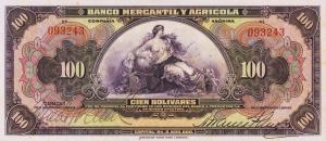 Gallery image for Venezuela pS233r1: 100 Bolivares