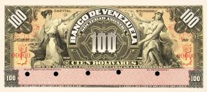 Gallery image for Venezuela pS273p: 100 Bolivares