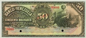 Gallery image for Venezuela pS302s: 50 Bolivares