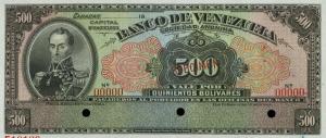 Gallery image for Venezuela pS314s: 500 Bolivares